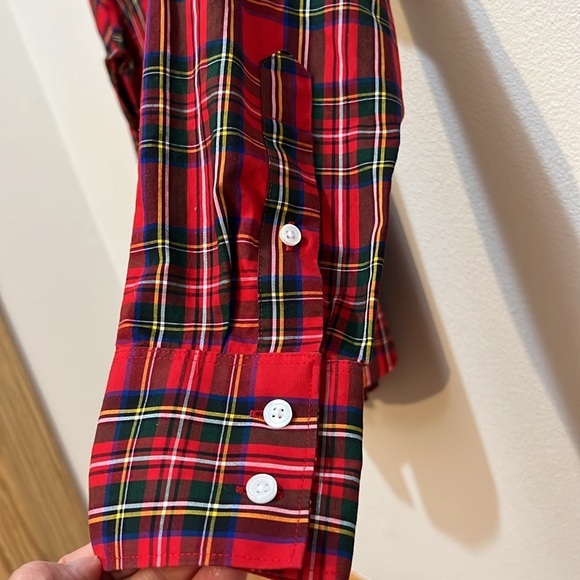 NWOT Lands’ End No Iron Supima button-front long sleeves shirt - Picture 14 of 14